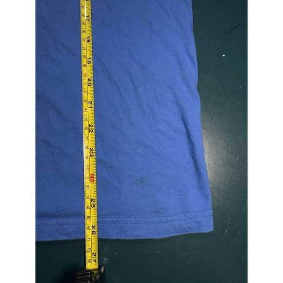 Detroit Lions NFL Graphic T-shirt Men's Medium Blue Short Sleeve Football - Picture 9 of 9